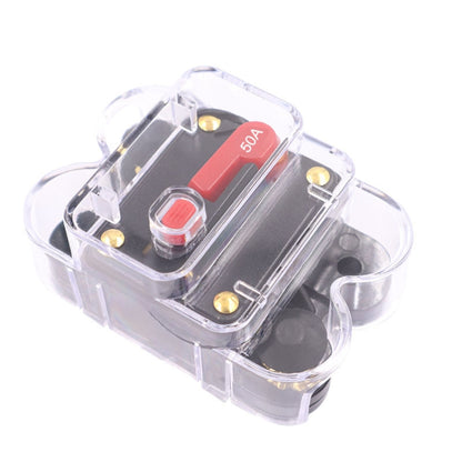 CB2 Car RV Yacht Audio Modification Automatic Circuit Breaker Switch, Specification: 50A - In Car by buy2fix | Online Shopping UK | buy2fix