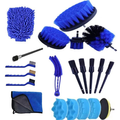 21 PCS / Set  A Outlet Slit Cleaning Brush Drilling Brush - In Car by buy2fix | Online Shopping UK | buy2fix