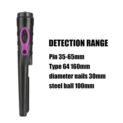 HS-08 Outdoor Handheld Treasure Hunt Metal Detector Positioning Rod(Orange Green) - Consumer Electronics by buy2fix | Online Shopping UK | buy2fix
