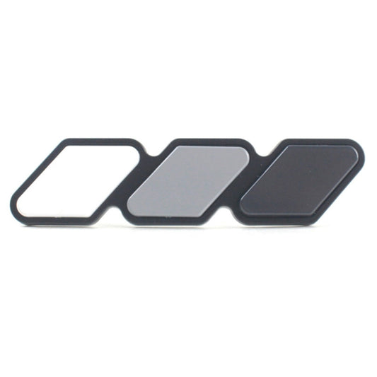 2 PCS Universal Three-color Car Sticker(Black) - In Car by buy2fix | Online Shopping UK | buy2fix