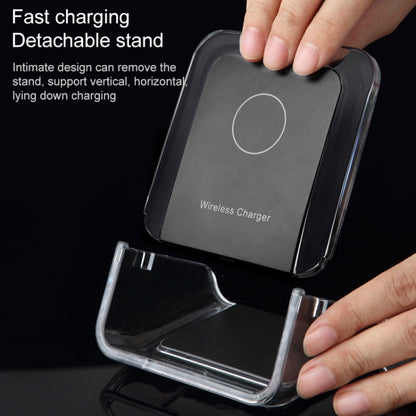 A9191 10W 3 in 1 Multifunctional Vertical Wireless Charger(Black) - Wireless Charger by buy2fix | Online Shopping UK | buy2fix
