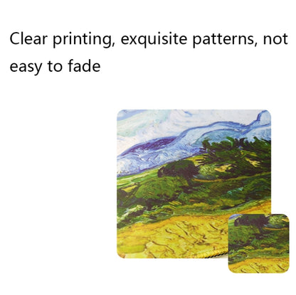 300x800x1.5mm Unlocked Am002 Large Oil Painting Desk Rubber Mouse Pad(Seaside Boat) - Mouse Pads by buy2fix | Online Shopping UK | buy2fix