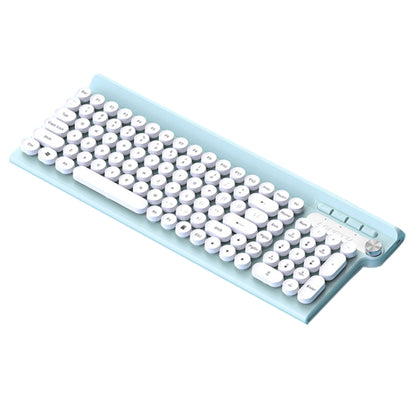 LANGTU L3 102 Keys Anti-Spill Silent Office Wired Mechanical Keyboard, Cable Length: 1.5m(White Green) - Wired Keyboard by LANGTU | Online Shopping UK | buy2fix
