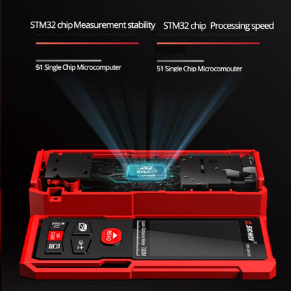 SNDWAY SW-DS50 Handheld Laser Rangefinder Infrared Laser Ruler, Distance: 50m - Consumer Electronics by SNDWAY | Online Shopping UK | buy2fix