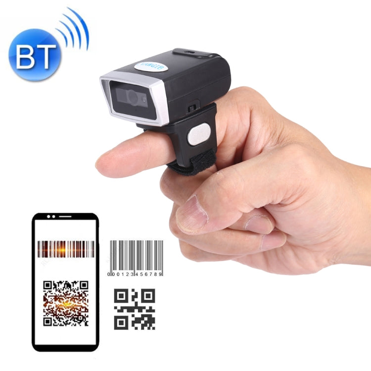 EVAWGIB DL-D604P QR Code Wireless Bluetooth Wearable Portable 360 Degree Ring Scanner - Portable Scanner by EVAWGIB | Online Shopping UK | buy2fix