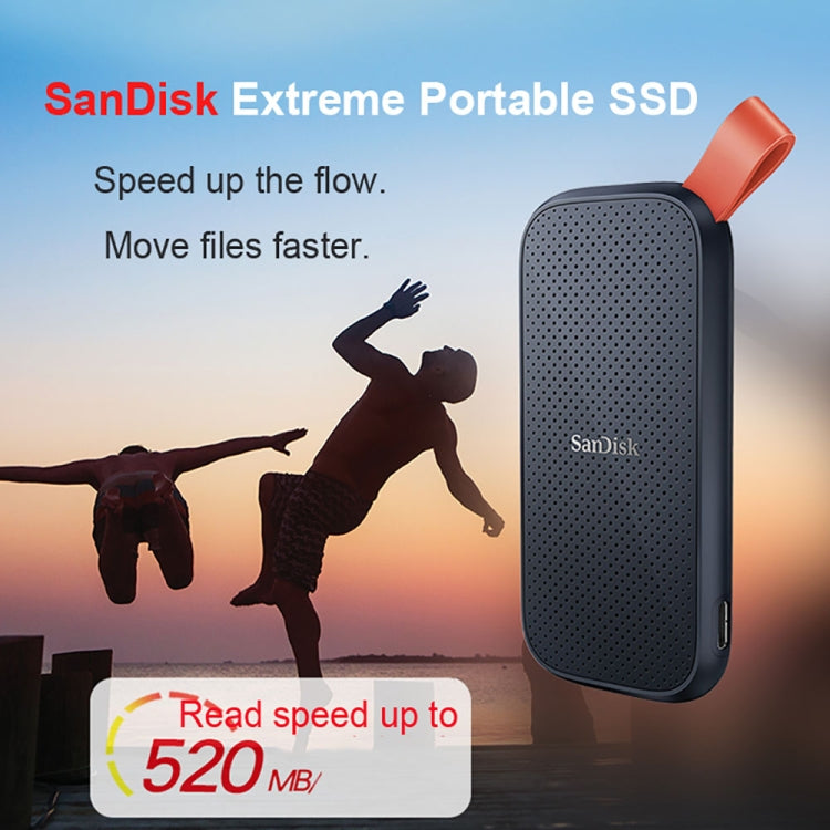 SanDisk E30 High Speed Compact USB3.2 Mobile SSD Solid State Drive, Capacity: 2TB - External Solid State Drives by SanDisk | Online Shopping UK | buy2fix