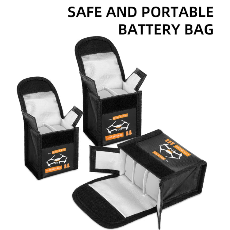 Sunnylife  Battery Explosion-proof Bag Storage Bag for DJI Mini 3 Pro,Size: Can Hold 2 Batteries - DJI & GoPro Accessories by Sunnylife | Online Shopping UK | buy2fix