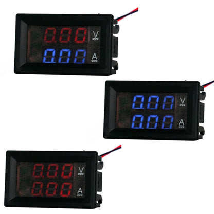 Dual-Display Voltage Current Meter Digital DC Voltage Meter, Specification: 10A (Red) - Consumer Electronics by buy2fix | Online Shopping UK | buy2fix