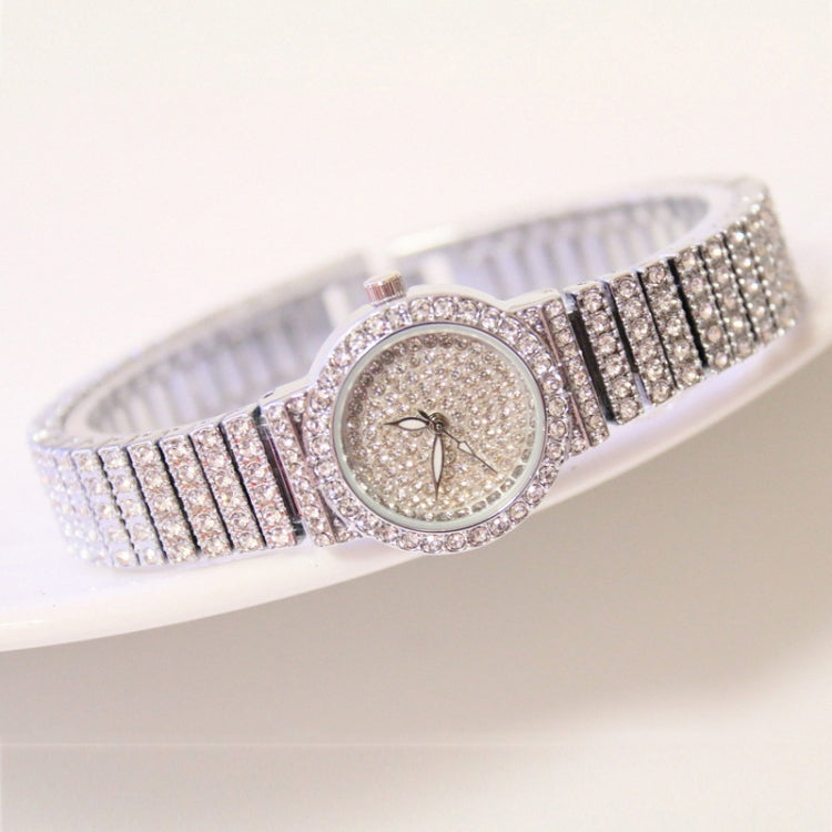 BS Bee Sister  FA1101 Women Chain Watch Starry Diamonds Wrist watch(Silver  Scale  Surface) - Alloy Watches by BS Bee Sister | Online Shopping UK | buy2fix