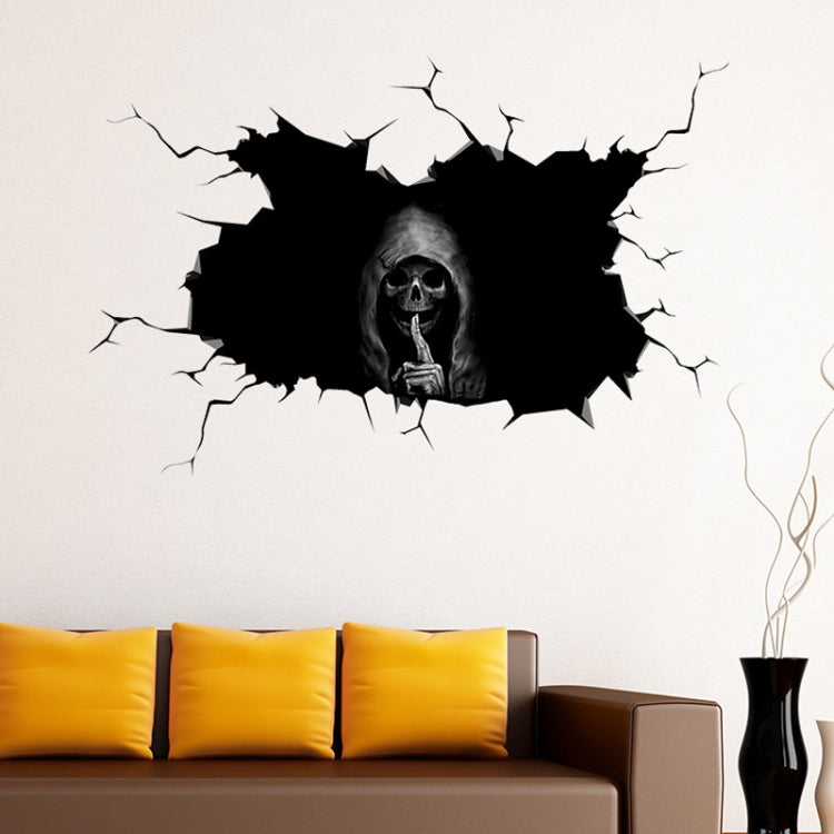 5PCS Halloween Horror Skull Car Window Sticker, Size:, Color: 30x20cm - In Car by buy2fix | Online Shopping UK | buy2fix