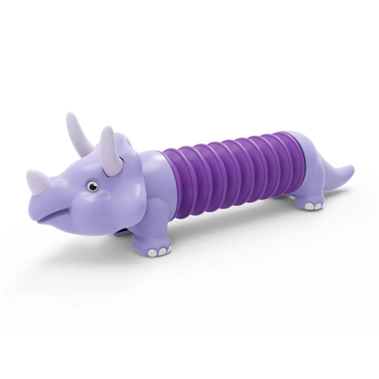 5 PCS Deformation And Stretching Dinosaur Student Decompression Toy(Purple) - Fidget Cube by buy2fix | Online Shopping UK | buy2fix