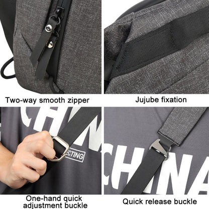 Portable Waterproof Photography SLR Camera Messenger Bag, Color: 3L Dark Gray - Camera Accessories by buy2fix | Online Shopping UK | buy2fix