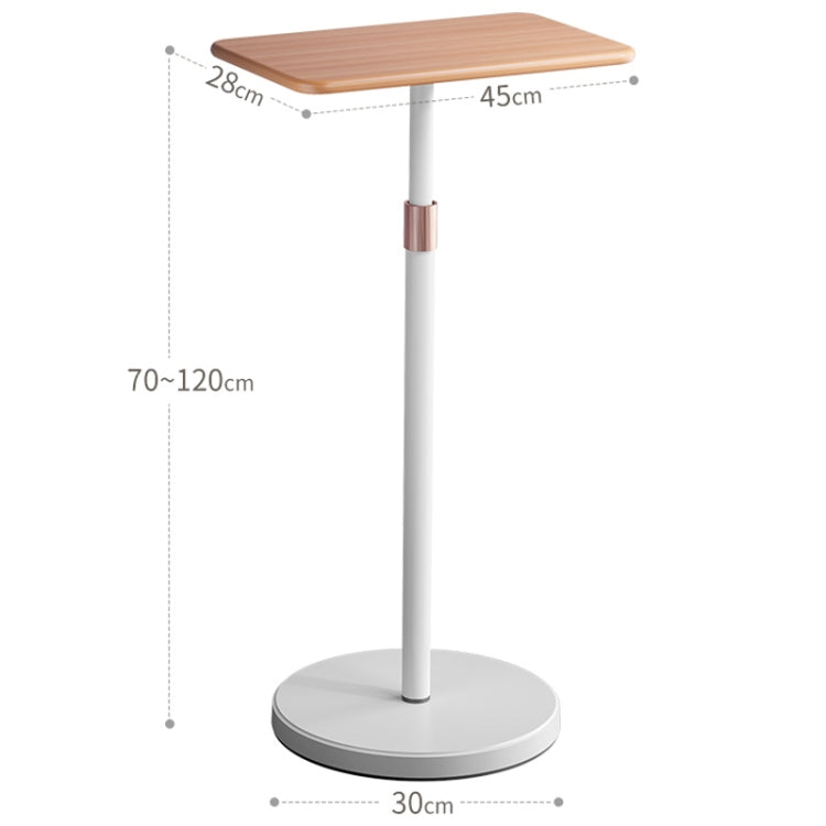 SSKY L42 Laptop Stand Landing Workbench Computer Height Frame, Color: Walnut - Computer & Networking by SSKY | Online Shopping UK | buy2fix