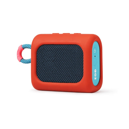 For JBL GO3 Dust-proof Silicone Case Anti-fall Speaker Case(Red) - Protective Case by buy2fix | Online Shopping UK | buy2fix