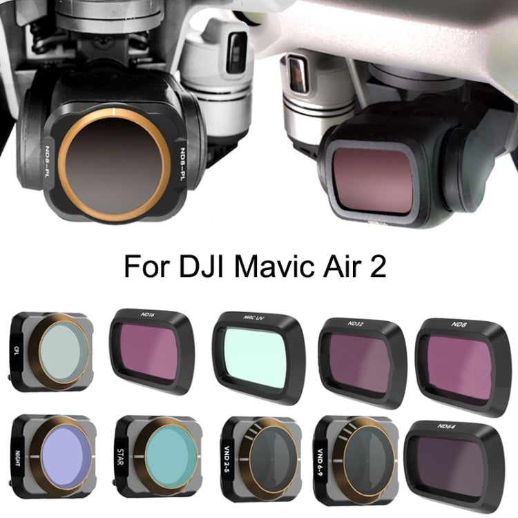 JSR For DJI Mavic Air 2 Motion Camera Filter, Style: MCUV+CPL+ND16+ND32 - Lens Filter by JSR | Online Shopping UK | buy2fix