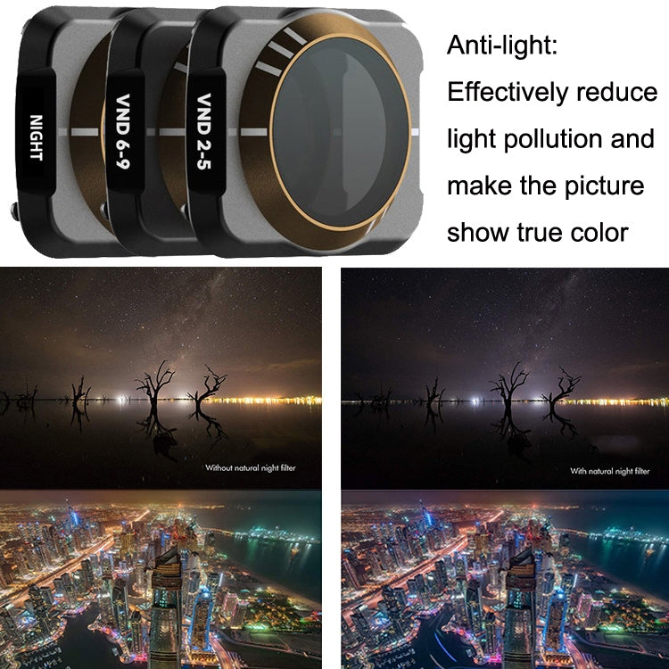 JSR For DJI Mavic Air 2 Motion Camera Filter, Style: MCUV+CPL+ND16+ND32 - Lens Filter by JSR | Online Shopping UK | buy2fix