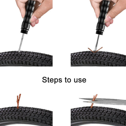 BIKERSAY BT056 Bicycle Fork Drill Bit Vacuum Tire Repair Tool(Red) - Outdoor & Sports by BIKERSAY | Online Shopping UK | buy2fix