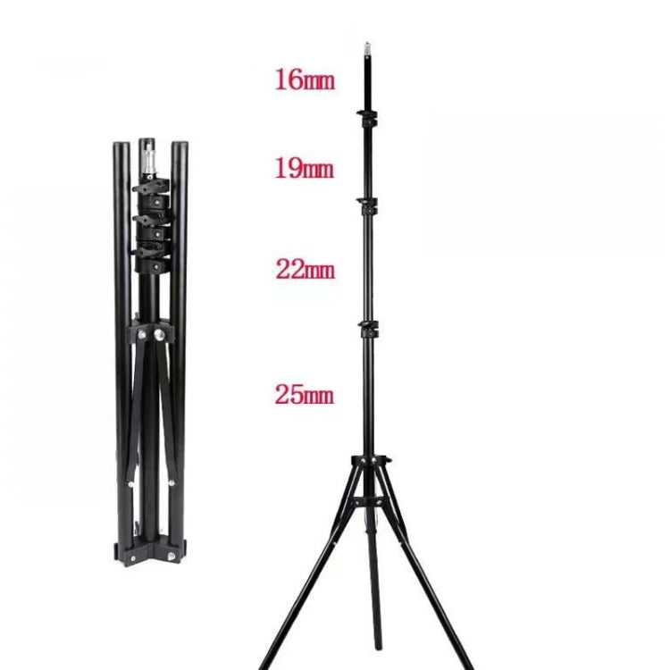 1.6m Live Photography Light Stand Thickened Anti-folding Tripod With 30cm Hose - Consumer Electronics by buy2fix | Online Shopping UK | buy2fix