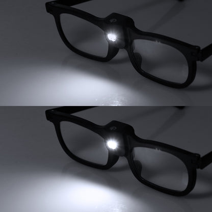 Glasses-Type Painting and Reading Magnifying Glass with 2LED Lights, Specification: 19156-3A - Consumer Electronics by buy2fix | Online Shopping UK | buy2fix