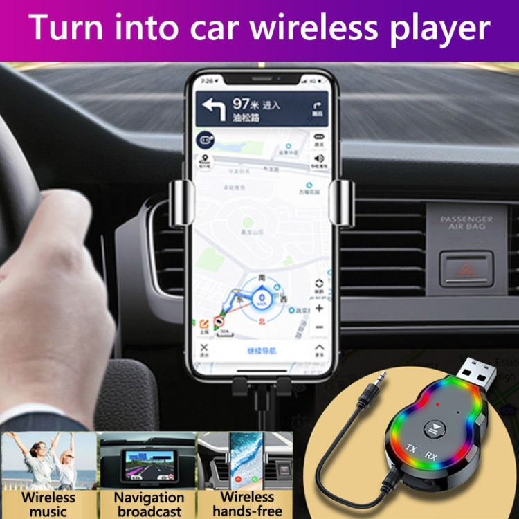 Q2 2 in 1 Bluetooth Receiver Car Audio Adapter - Bluetooth Adapters by buy2fix | Online Shopping UK | buy2fix