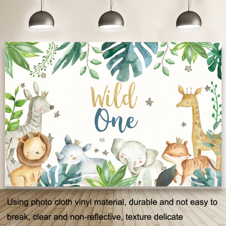 MDN06668 1.5m x 1m Animal Forest Cartoon Birthday Party Banquet Decoration Photo Background Cloth - Camera Accessories by buy2fix | Online Shopping UK | buy2fix