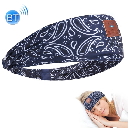 Sleep Headphones Wireless Headband for Training Yoga Running Sleeping Meditation(Deep Blue) - Eye Masks by buy2fix | Online Shopping UK | buy2fix