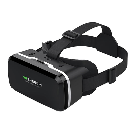 VR SHINECON SC-G04A Mobile Phone VR Glasses 3D Game Helmet Smart Handle Digital Glasses(Black) - Consumer Electronics by VR SHINECON | Online Shopping UK | buy2fix