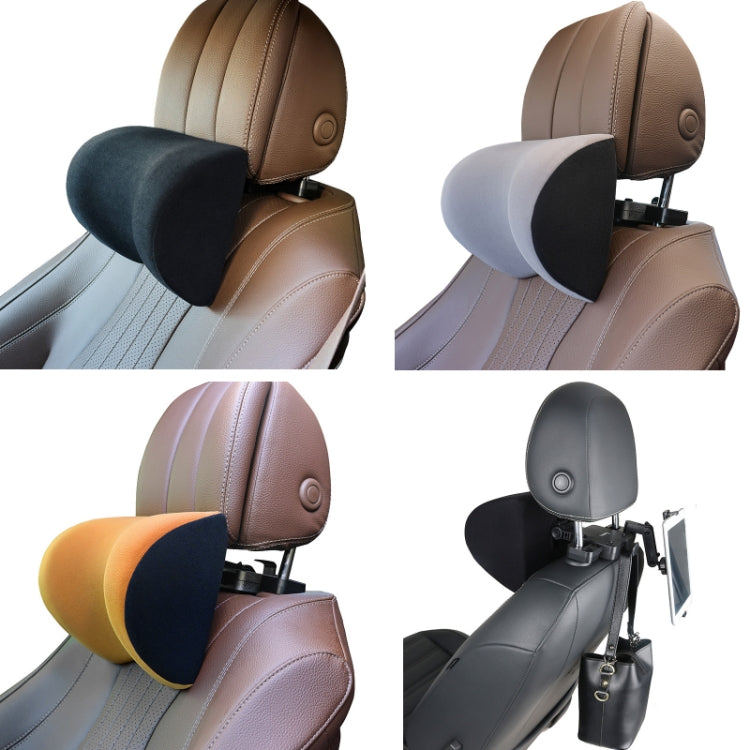 A09 5D Car Universal Adjustment U-shaped Memory Foam Headrest, Color: With Phone Holder - In Car by buy2fix | Online Shopping UK | buy2fix