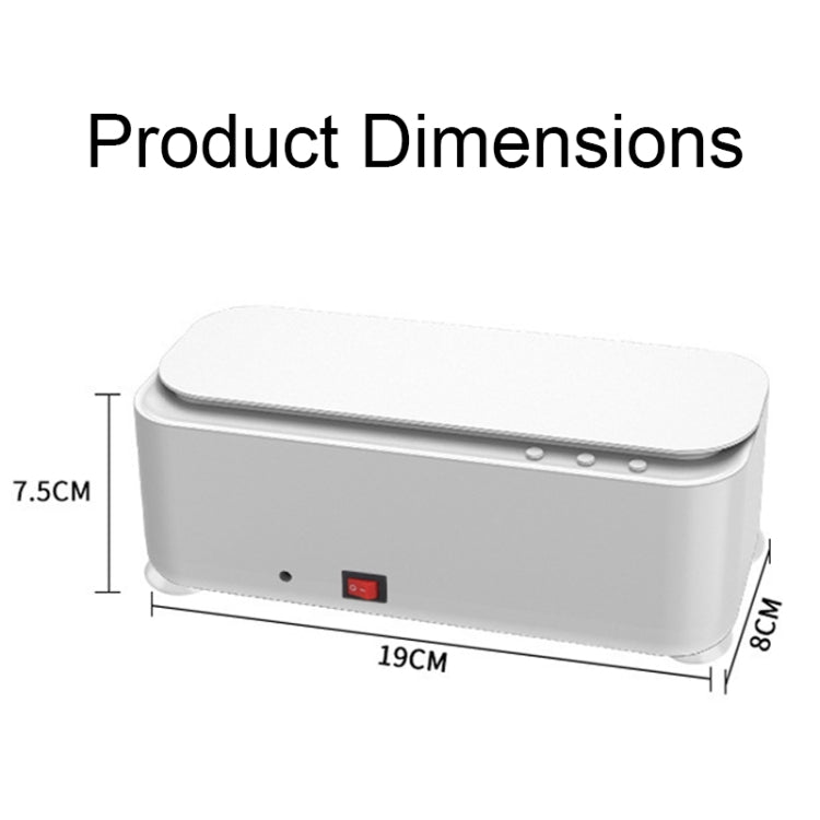 S21 Multifunctional High Frequency Vibration Sonic Glasses Cleaning Machine(USB Version) - Ultrasonic Cleaner by buy2fix | Online Shopping UK | buy2fix