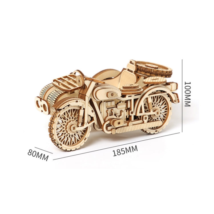 LG834 Tricycle Boat 3D Wooden Puzzle Educational Toys DIY Handmade Ornaments - Puzzle Toys by buy2fix | Online Shopping UK | buy2fix