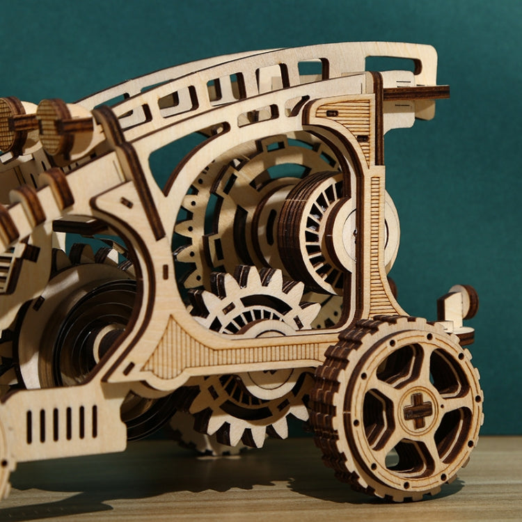 Bumper Car 3D Wooden Puzzle Model DIY Handmade Ornaments - Puzzle Toys by buy2fix | Online Shopping UK | buy2fix