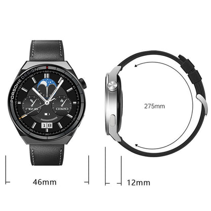 ST5 MAX 1.45 Inch Smart Recording Waterproof Sports Watch Voice Broadcast Calling Watch(Black) - Smart Wear by buy2fix | Online Shopping UK | buy2fix