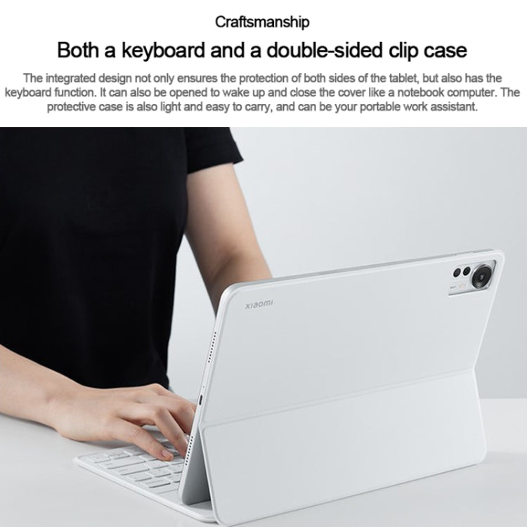 Original Xiaomi Pad 5 Pro 12.4 Keyboard Double Sided Tablet Protective Case(Black) - Others Keyboard by Xiaomi | Online Shopping UK | buy2fix