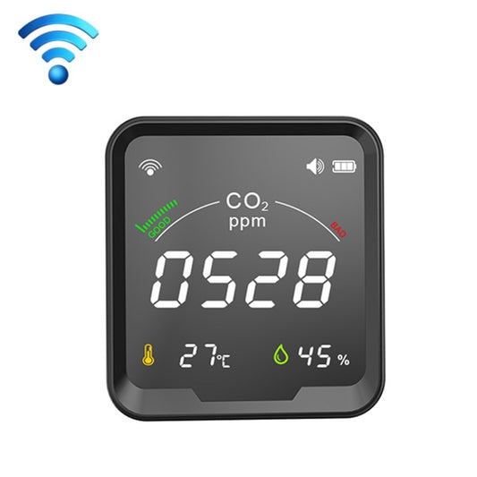 PTH-9CW Wifi Intelligent Infrared CO2 Detector Air Quality Detector Home Temperature And Humidity Meter - Consumer Electronics by buy2fix | Online Shopping UK | buy2fix