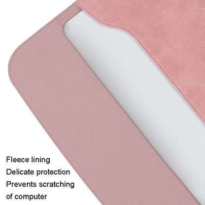 A20 Laptop Bag Magnetic Suction Slim Tablet Case Inner Bag, Size: 13 inch(Pink) -  by buy2fix | Online Shopping UK | buy2fix