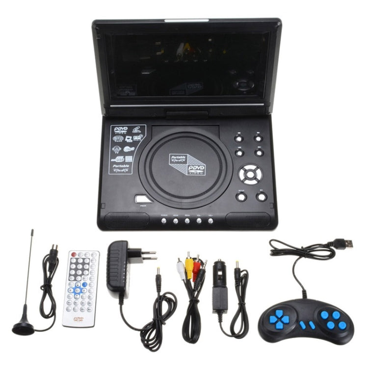 9.8 Inch Portable EVD Multimedia Player Play-watching Machine(UK Plug) - Consumer Electronics by buy2fix | Online Shopping UK | buy2fix