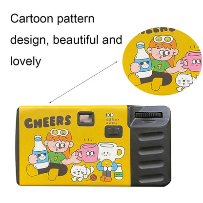 27pcs Happy Day Retro Film Camera Waterproof Cartoon Decorative Stickers without Camera - Consumer Electronics by buy2fix | Online Shopping UK | buy2fix