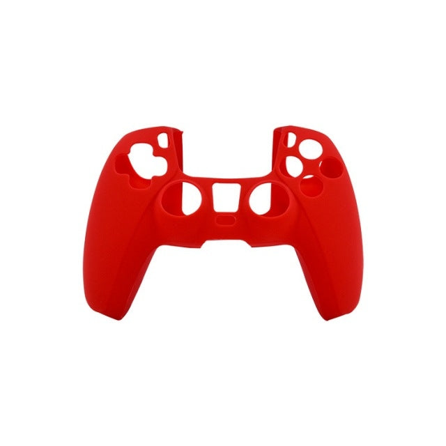 For PS5 Controller Silicone Case Protective Cover, Product color: Red - Cases by buy2fix | Online Shopping UK | buy2fix