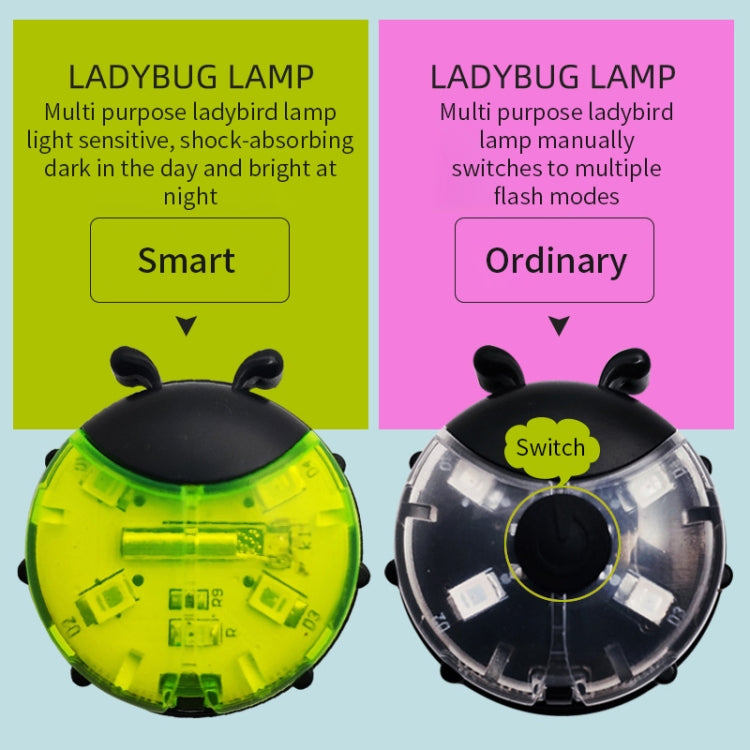 Ladybug Wheel Light Children Balance Bike Bicycle Hub Light, Color: Manual Blue - Decorative Lights by buy2fix | Online Shopping UK | buy2fix