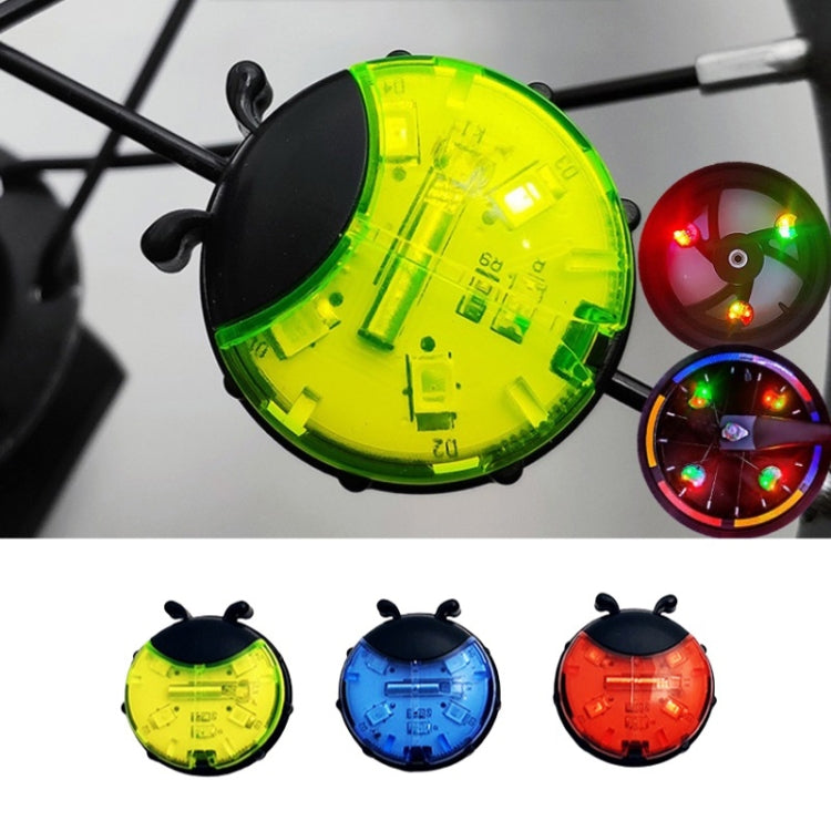 Ladybug Wheel Light Children Balance Bike Bicycle Hub Light, Color: Smart Red - Decorative Lights by buy2fix | Online Shopping UK | buy2fix