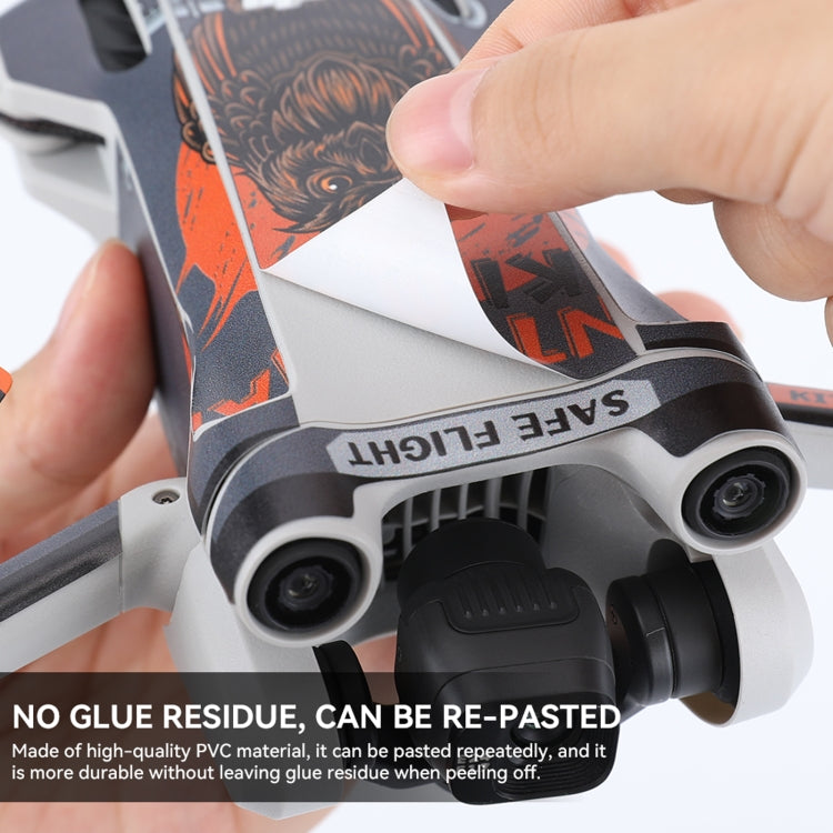 For DJI Mini 3 Pro Remote Control Body Sticker ,Spec: RC-N1 Without Screen(Guitar Singer) - Stickers by RCSTQ | Online Shopping UK | buy2fix