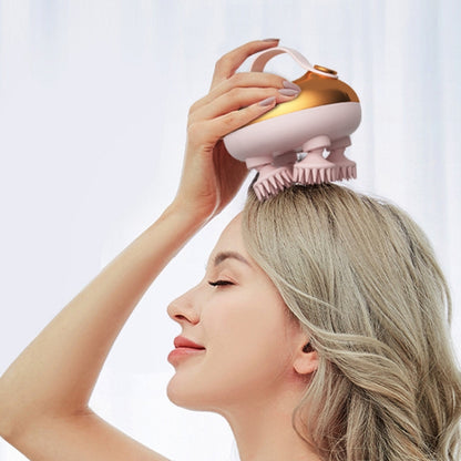 MAH02 Smart Head Massage Wireless Kneading Massager(Gold) - Massage & Relaxation by buy2fix | Online Shopping UK | buy2fix