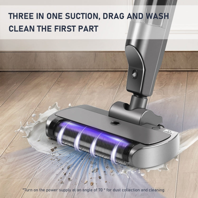 XM001 Smart Wireless Electric Vacuum Cleaner Sweeping and Mopping Integrated Floor Washer, Spec: 4800pa Gray - Handheld Cleaner & Mops by buy2fix | Online Shopping UK | buy2fix