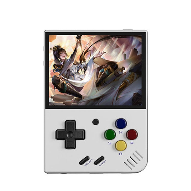 Miyoo Mini Plus 3.5 Inch IPS Screen Retro Handheld Game Console 128GB 28K Games(White) - Pocket Console by buy2fix | Online Shopping UK | buy2fix