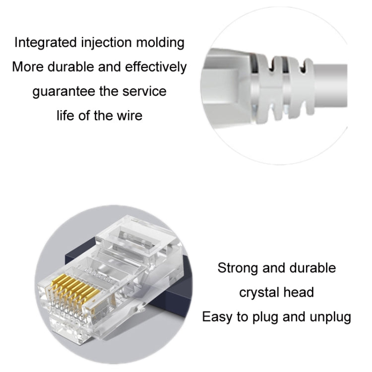 1.5m JINGHUA Cat5e Set-Top Box Router Computer Engineering Network Cable - Lan Cable and Tools by JINGHUA | Online Shopping UK | buy2fix