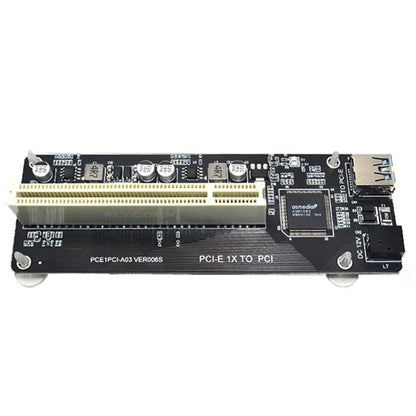 PCI-E 1X To Single PCI Riser Card Extend Adapter Add Expansion Card For PC Computer - Add-on Cards by buy2fix | Online Shopping UK | buy2fix