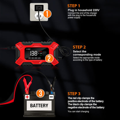 E-FAST 12V Motorcycle Car Battery Emergency Start Charger(AU Plug) - Power Bank by E-FAST | Online Shopping UK | buy2fix