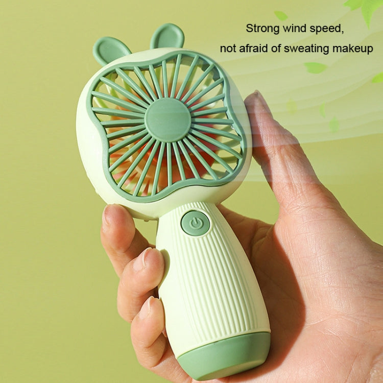 Cartoon Handheld Children Small Fan(White) - Electric Fans by buy2fix | Online Shopping UK | buy2fix