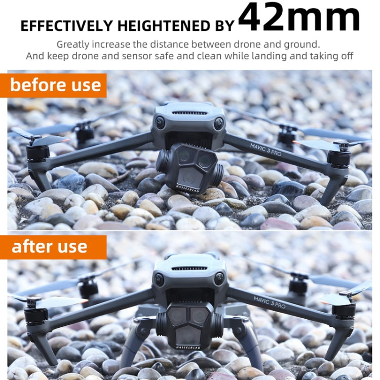 Sunnylife M3P-LG582 For DJI Mavic 3 Pro Folding Increases Tripod Protection Support Spider Landing Rack(Dual Color) - Holder Series by buy2fix | Online Shopping UK | buy2fix