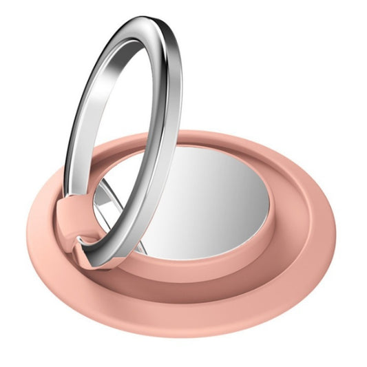 5pcs Car Magnetic Metal Ring Buckle Mobile Phone Holder(Girly Pink) - Ring Holder by buy2fix | Online Shopping UK | buy2fix
